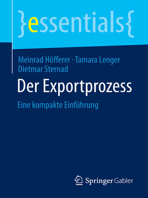 cover image of Der Exportprozess